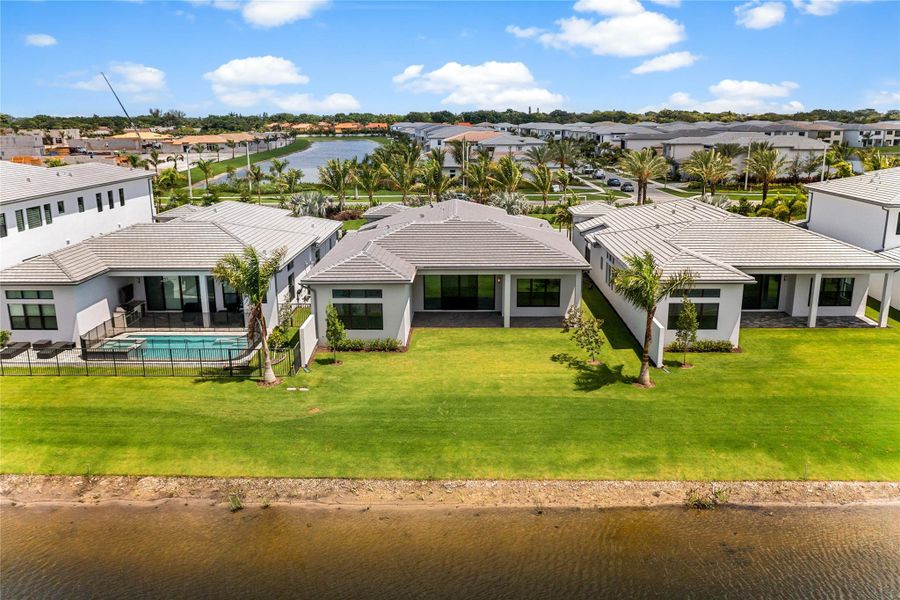 Front exterior of a new home in , Boca Raton, FL, highlighting curb appeal (Image 26). Front exterior of a new home in , Boca Raton, FL, highlighting curb appeal (Image 26).