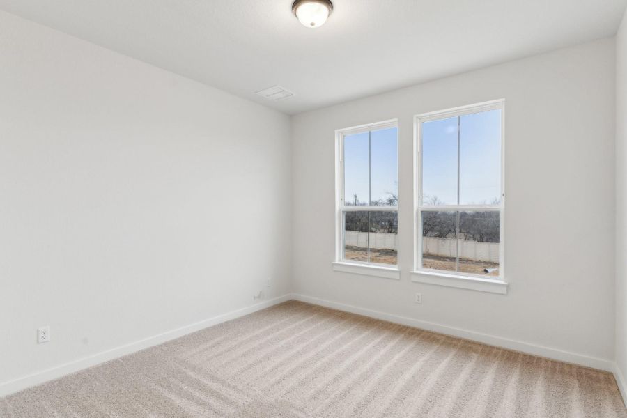 Spacious, unfurnished interior of a new home in Townhomes at Gattis, Round Rock (Image 27). Spacious, unfurnished interior of a new home in Townhomes at Gattis, Round Rock (Image 27).