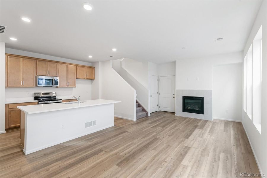 Furnished interior view inside a new home in , Watkins (Image 8).