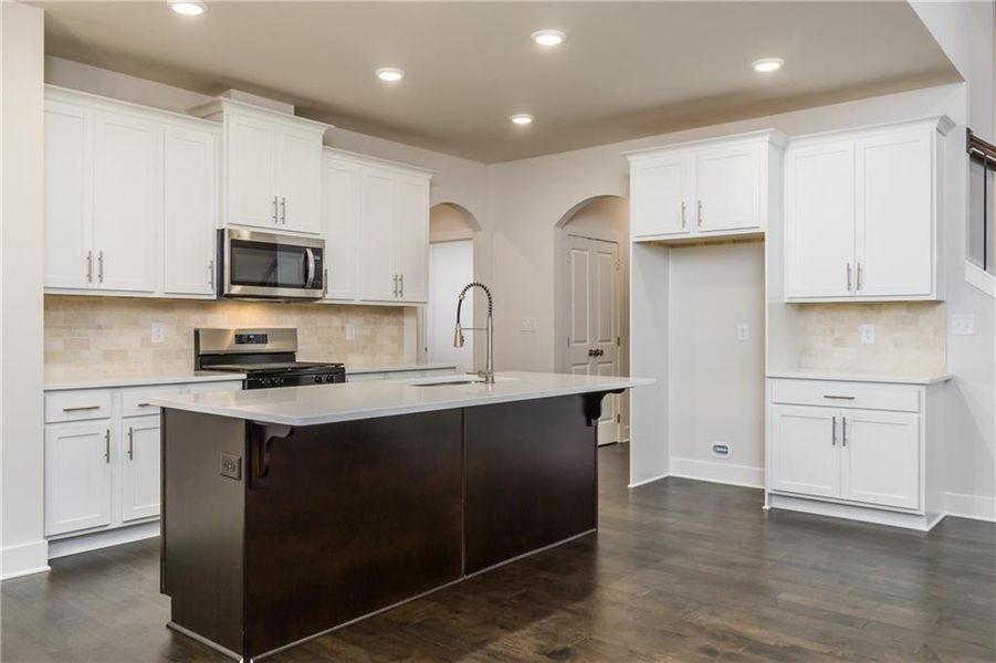 Furnished interior view inside a new home in , Snellville (Image 5).