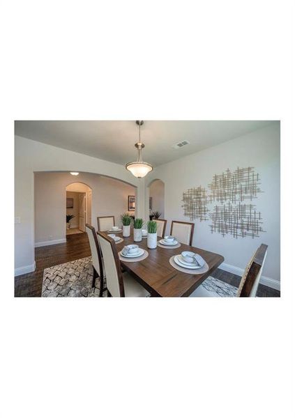 View of dining area