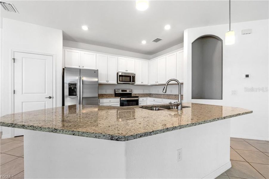 Furnished interior view inside a new home in , Fort Myers (Image 6).