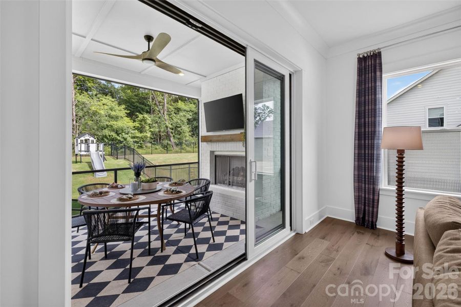 Furnished interior view inside a new home in , Huntersville (Image 4).