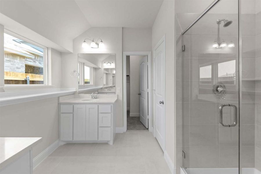 Furnished interior view inside a new home in The Reserve at Spiritas Ranch, Little Elm (Image 7).
