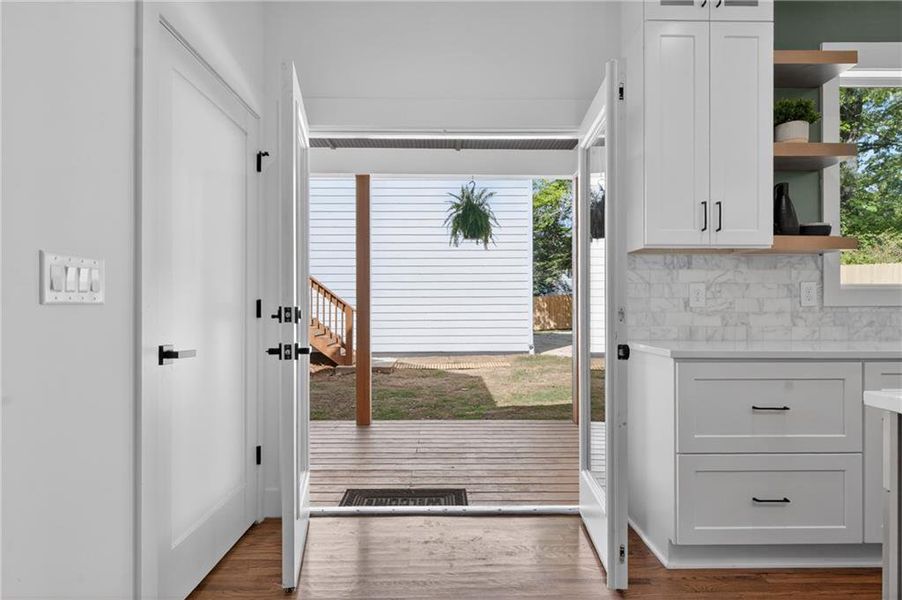 Furnished interior view inside a new home in , Atlanta (Image 35).