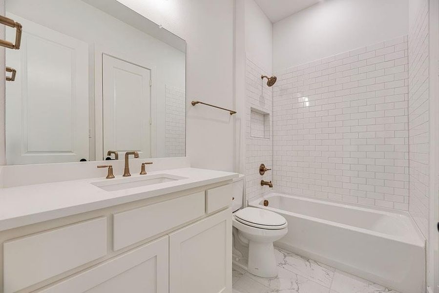 Furnished interior view inside a new home in King's Crossing - Phase 3, Parker (Image 17).