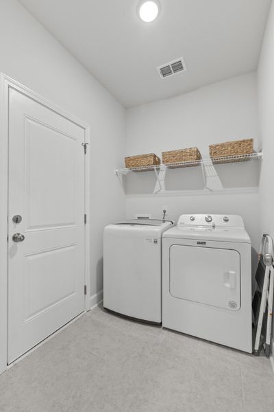 Furnished interior view inside a new home in Cedar Glen Preserve, Huger (Image 12).