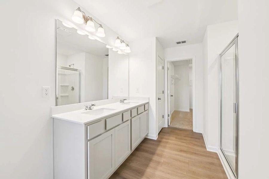 Primary Bathroom featuring Artisan Collection Finishes