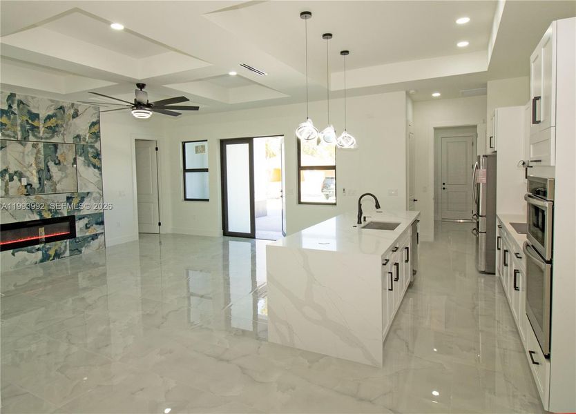 Furnished interior view inside a new home in , Lehigh Acres (Image 11).