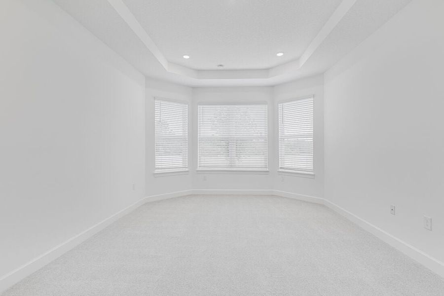 Representative unfurnished interior of a home built from the Azzurro by Taylor Morrison in Esplanade at Center Lake Ranch, St. Cloud (Image 21).