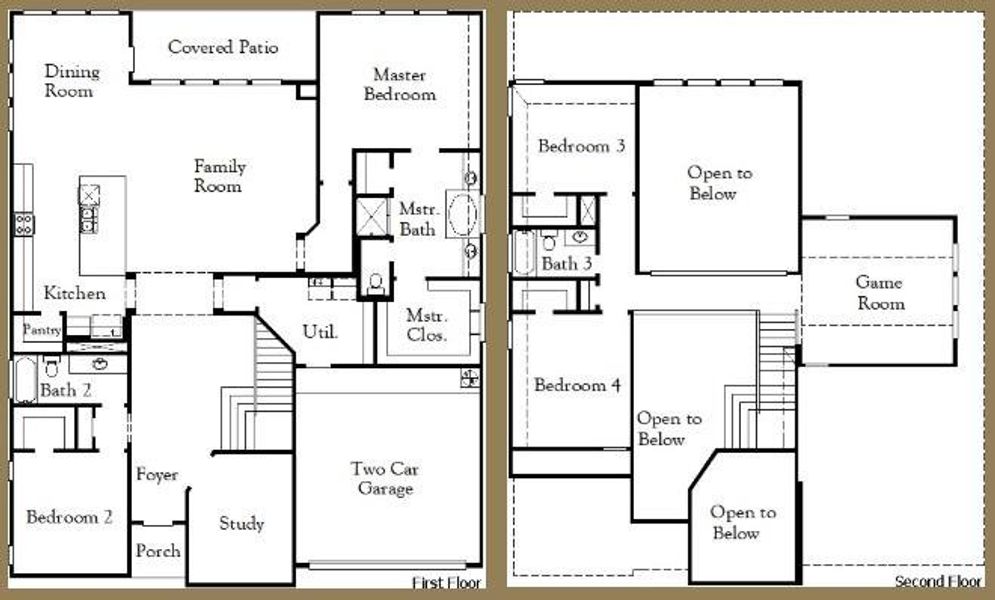 Floorplans - Representative Photo