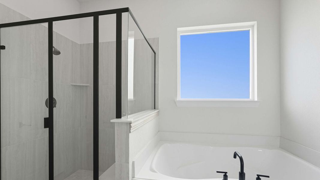 Close-up of interior finishes inside a home in Peachtree Meadows, Rockwall (Image 16).