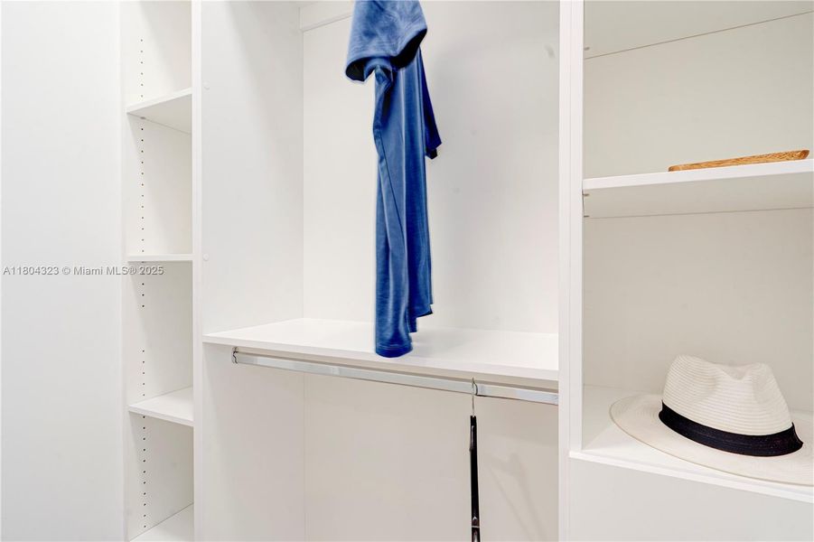 Second closet in primary bedroom Second closet in primary bedroom