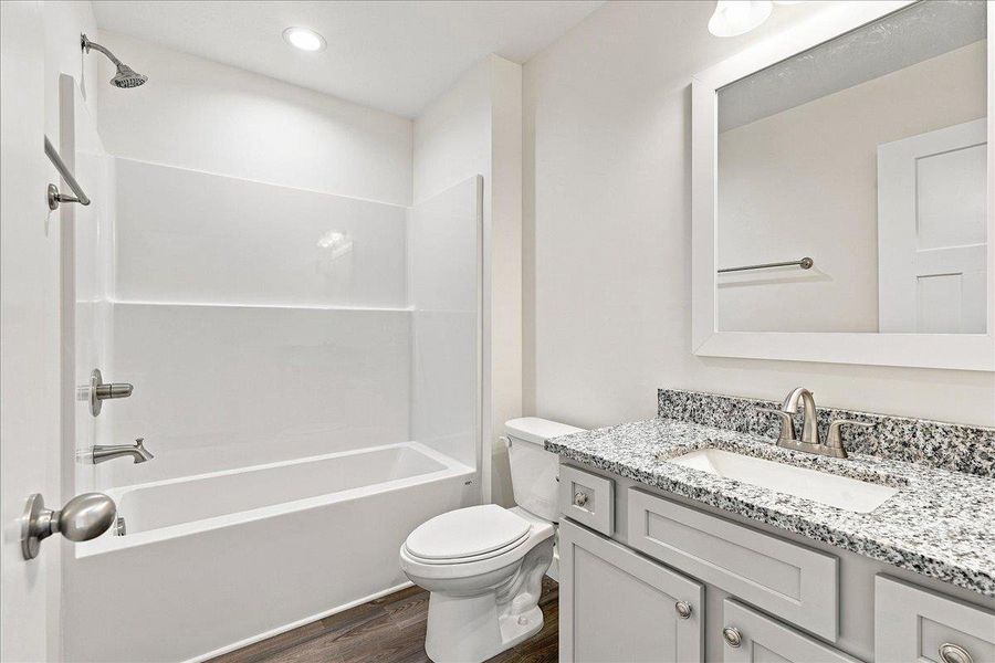 Furnished interior view inside a new home in Davis Heights, Inman (Image 11). Furnished interior view inside a new home in Davis Heights, Inman (Image 11).