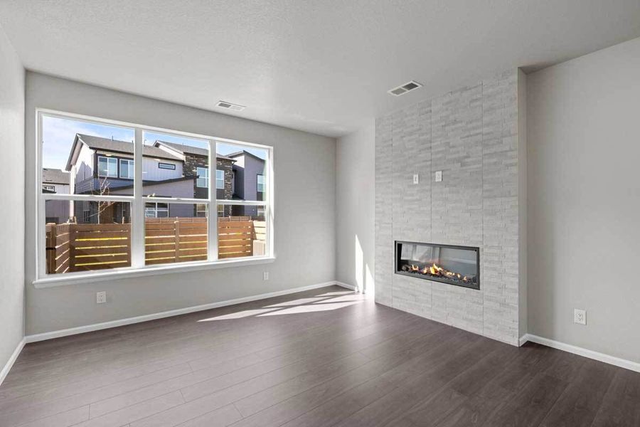 2D floor plan layout of this home in Ralston Creek, Arvada, CO (Image 24).