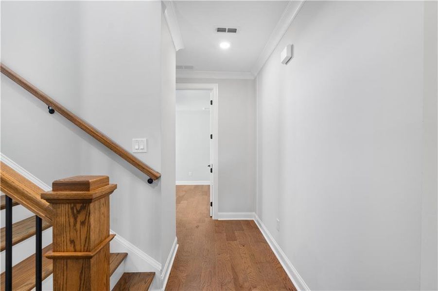 Spacious, unfurnished interior of a new home in Promenade at Sawnee Village, Cumming (Image 35).