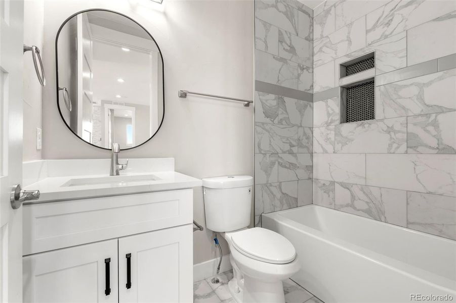 Furnished interior view inside a new home in , Hudson (Image 18).