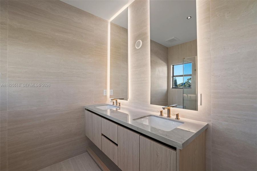 Furnished interior view inside a new home in , Miami (Image 10). Furnished interior view inside a new home in , Miami (Image 10).