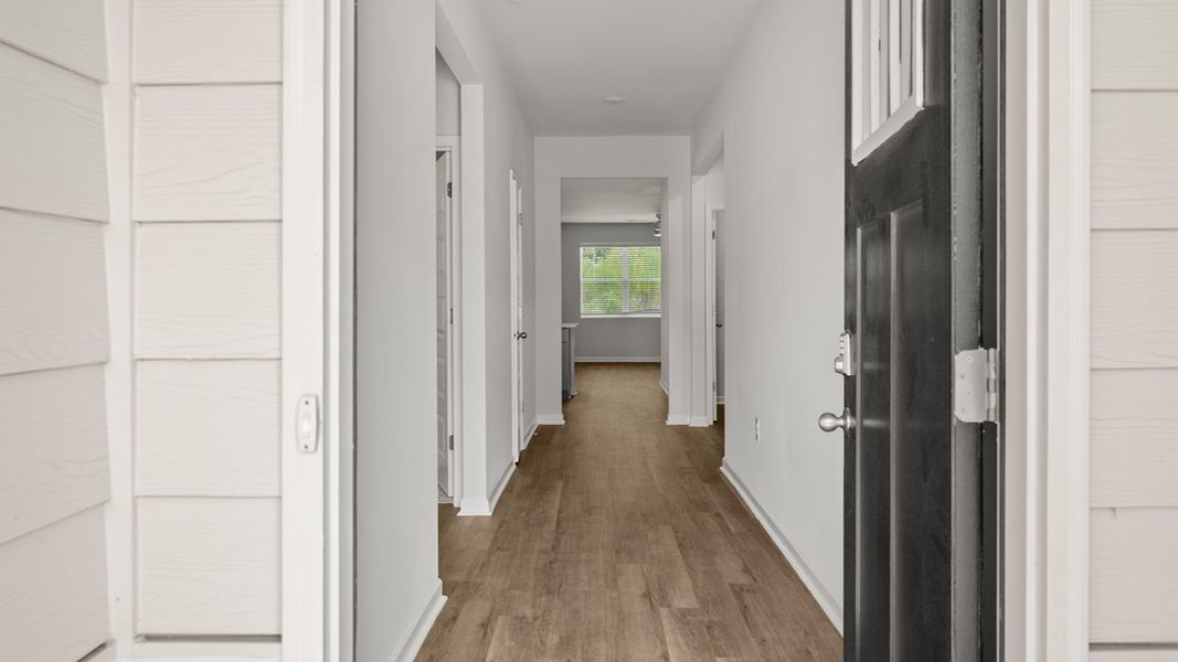 Spacious, unfurnished interior of a new home in Wrenfield at Chanticleer, North Augusta (Image 10). Spacious, unfurnished interior of a new home in Wrenfield at Chanticleer, North Augusta (Image 10).