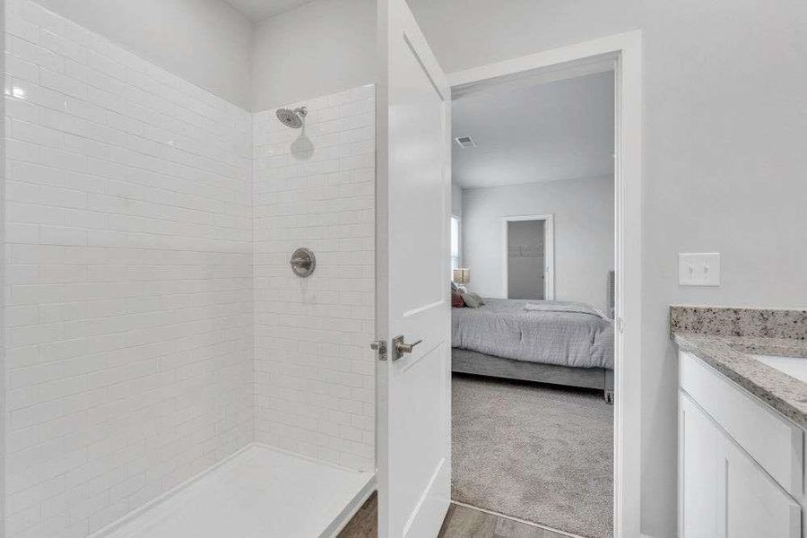 Furnished interior view inside a new home in The Woodlands Preserve, Jackson (Image 7).