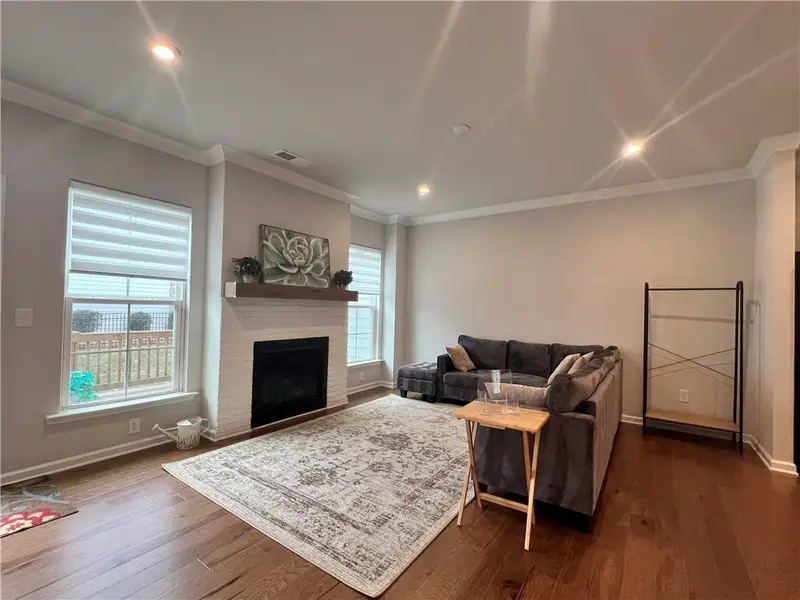 Furnished interior view inside a new home in , Buford (Image 5).