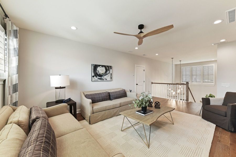 Representative furnished interior of a home built from the Monterey by Classica Homes in Riverchase Estates, Lancaster (Image 67).