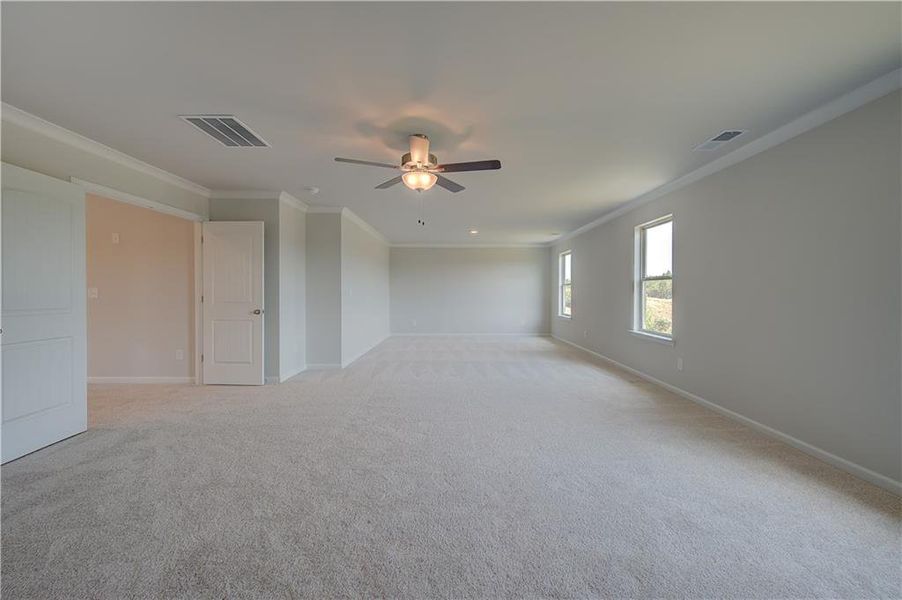 Spacious, unfurnished interior of a new home in Brighton, Locust Grove (Image 31). Spacious, unfurnished interior of a new home in Brighton, Locust Grove (Image 31).