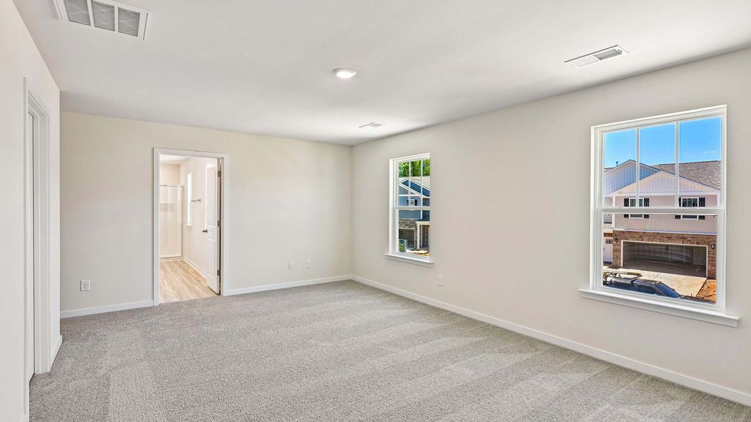 Spacious, unfurnished interior of a new home in Clark Creek Landing, Lincolnton (Image 22). Spacious, unfurnished interior of a new home in Clark Creek Landing, Lincolnton (Image 22).