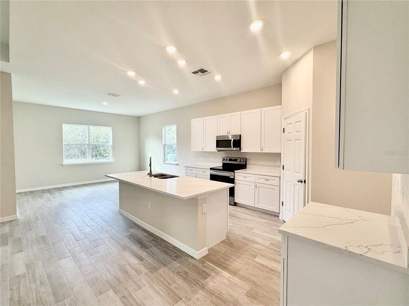 Furnished interior view inside a new home in , Eustis (Image 12).
