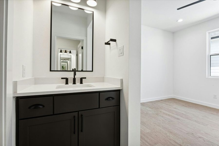 Furnished interior view inside a new home in , Houston (Image 21).