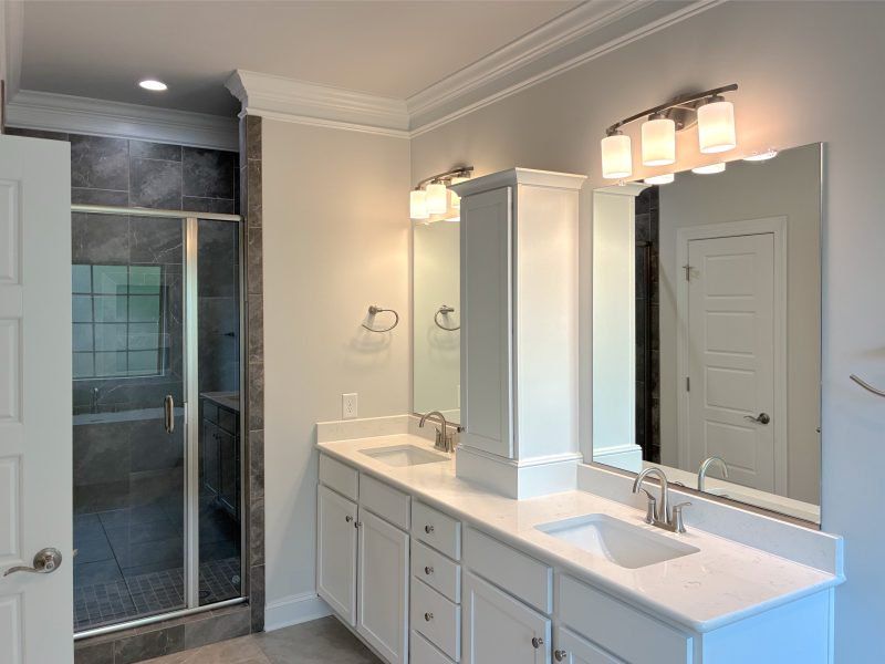 Furnished interior view inside a new home in Weybridge, Burlington (Image 7). Furnished interior view inside a new home in Weybridge, Burlington (Image 7).