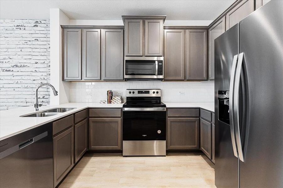 Furnished interior view inside a new home in Heartland Townhomes, Heartland (Image 13).