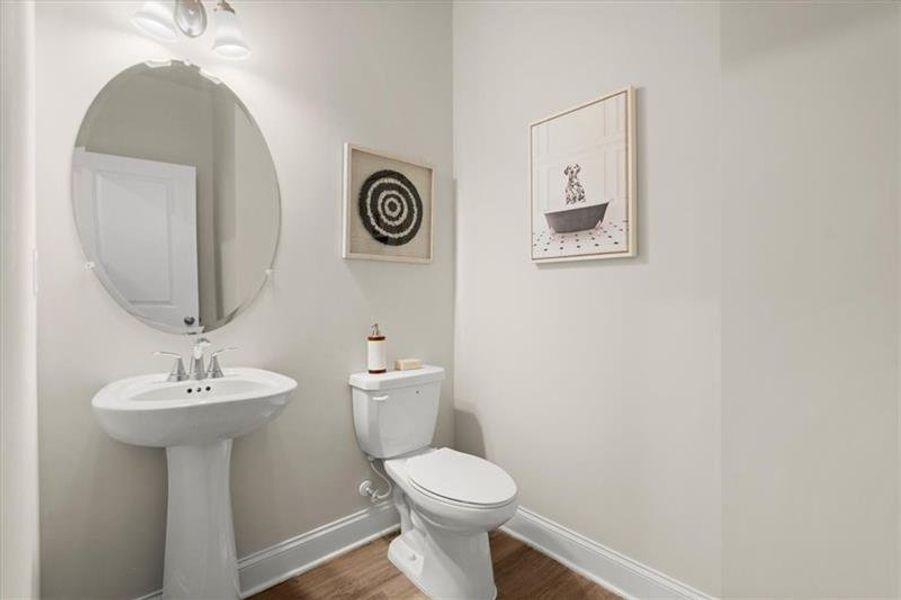 Furnished interior view inside a new home in , Dacula (Image 6).