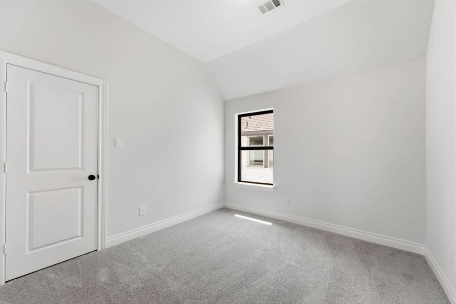 Spacious, unfurnished interior of a new home in Bridgeland 50′, Cypress (Image 36).