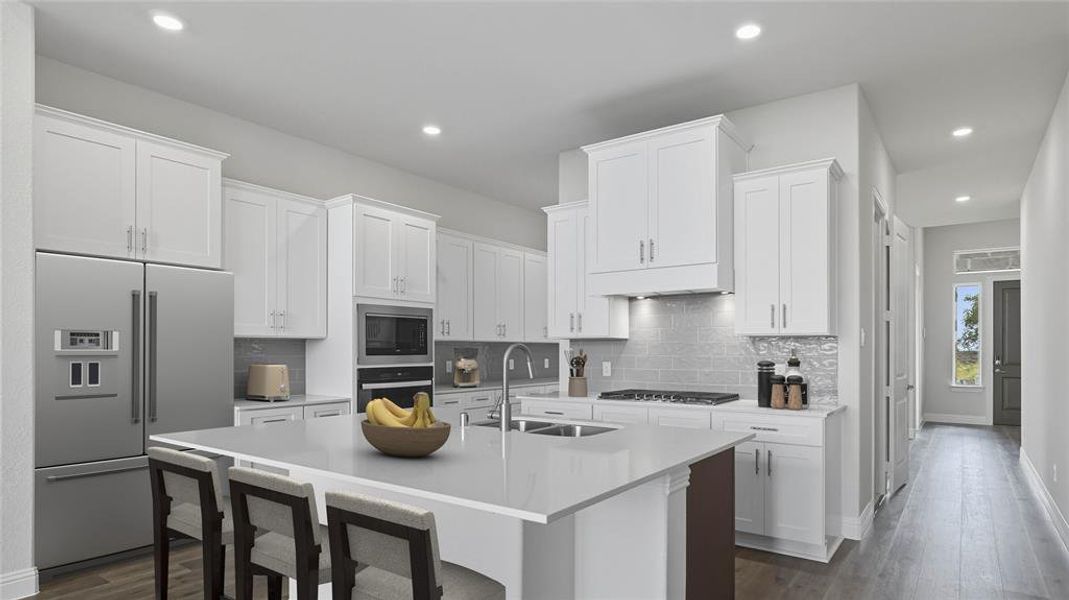 Furnished interior view inside a new home in Clearview Ranch, Royse City (Image 12).