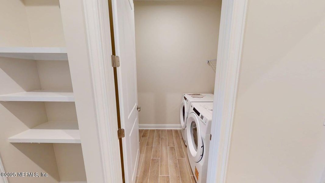 Furnished interior view inside a new home in RiverTown - Ravines, St. Johns (Image 13).