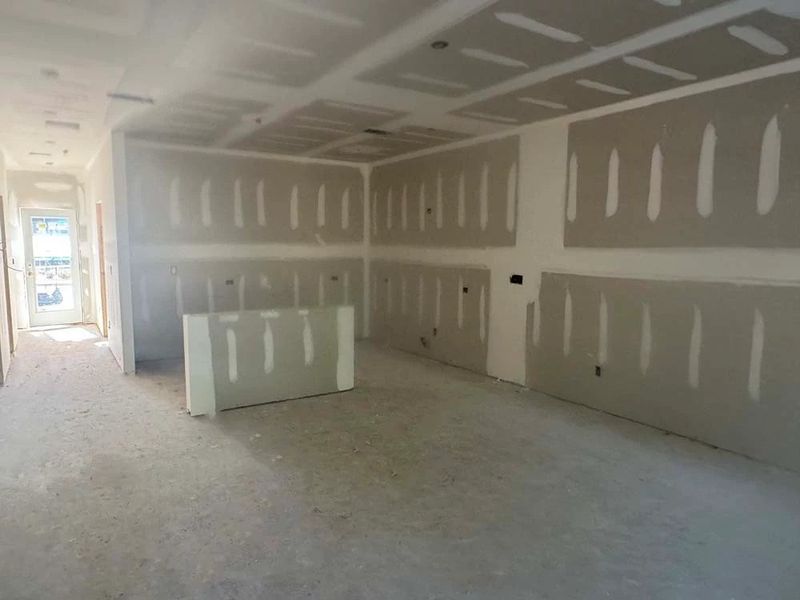 Dining Area Construction Progress