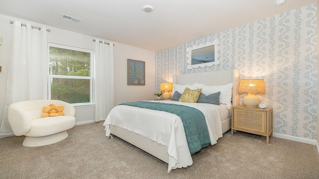 Furnished interior view inside a new home in Harper Meadows, Loris (Image 16).