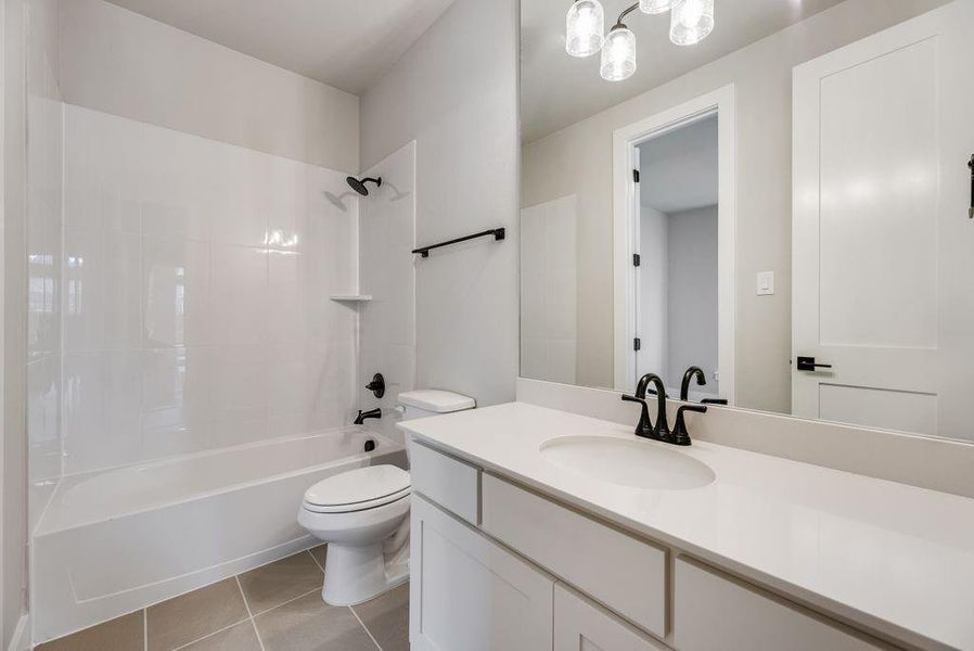 Furnished interior view inside a new home in Providence Cove, McKinney (Image 12).