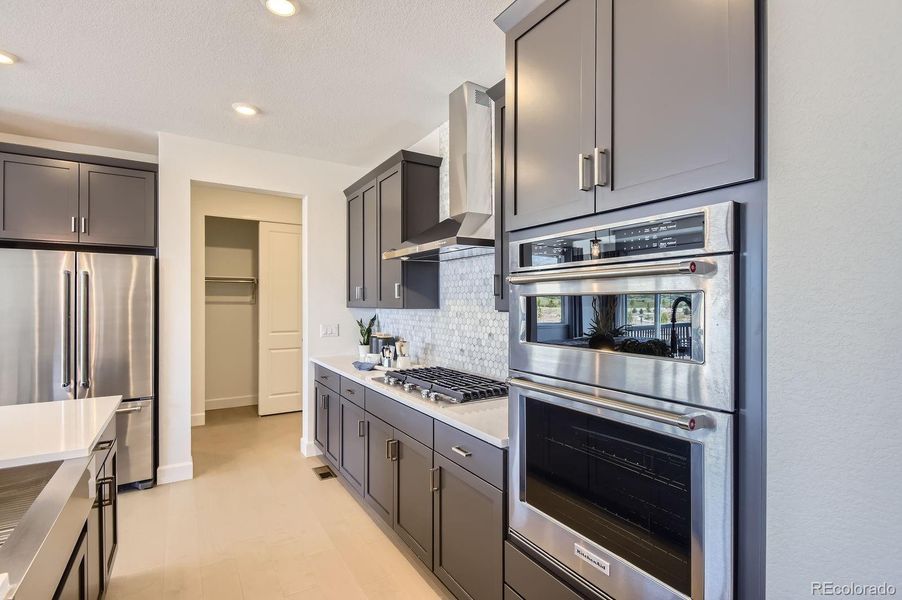 Furnished interior view inside a new home in , Parker (Image 7).