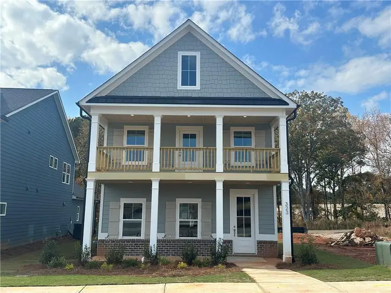 Front exterior of a new home in , Athens, GA, highlighting curb appeal (Image 2).