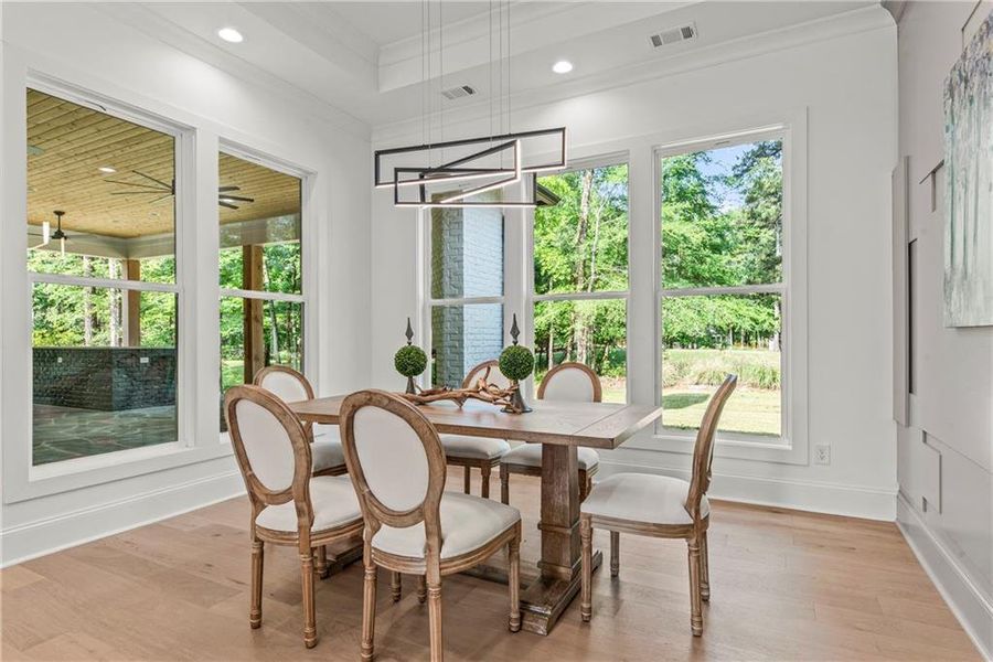 Furnished interior view inside a new home in , Greensboro (Image 14).