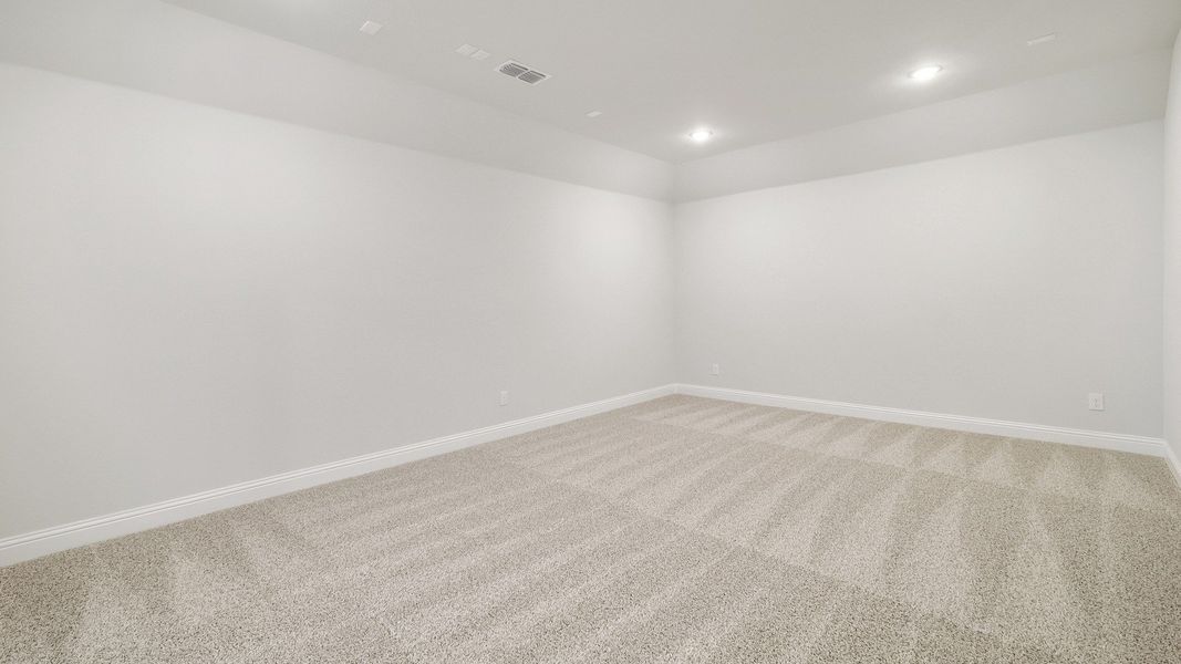 Representative furnished interior of a home built from the Cornell by DRB Homes in Brookewater, Rosenberg (Image 17).