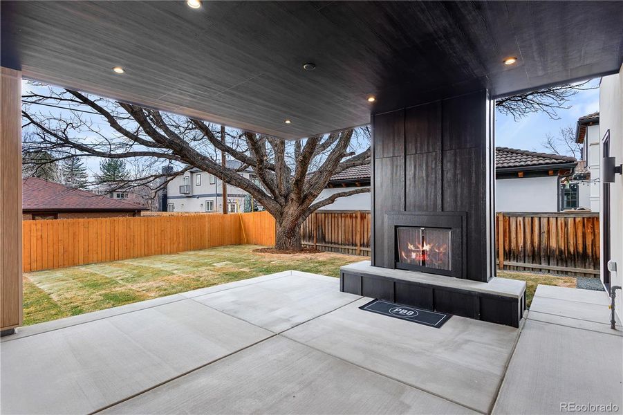 Exterior details and patio area of a home in , Denver (Image 3).