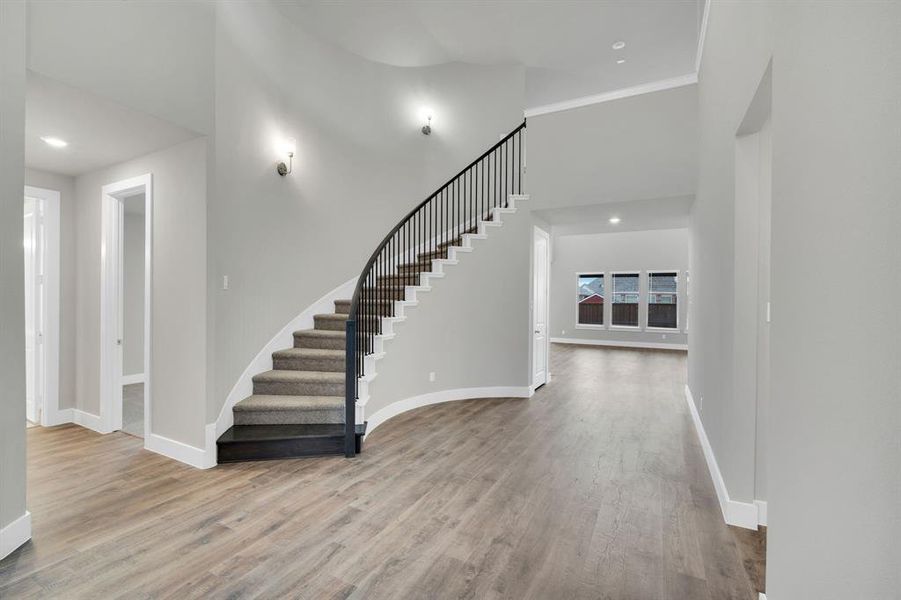 Spacious, unfurnished interior of a new home in Westside Preserve, Midlothian (Image 17).