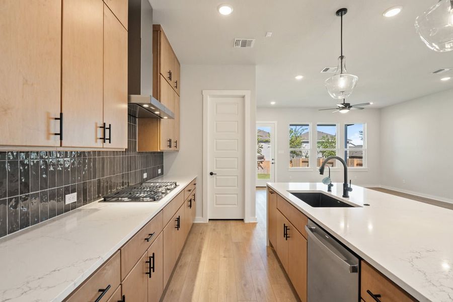Furnished interior view inside a new home in Arbor Collection At Park Central, Georgetown (Image 9).