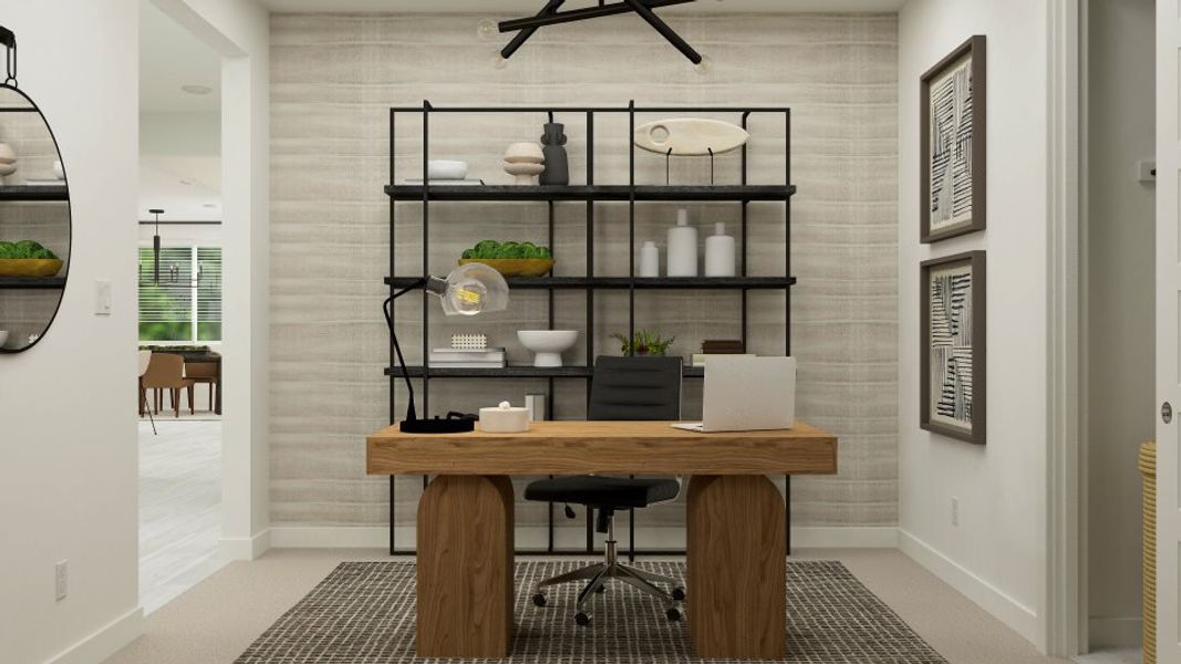 Pinnacle den interior Pinnacle den interior