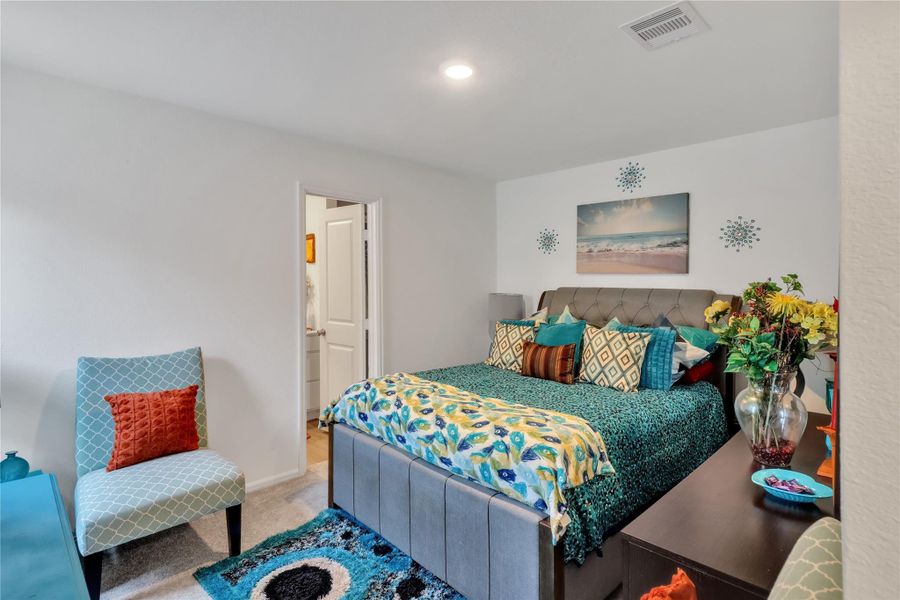 Furnished interior view inside a new home in Tavola, New Caney (Image 7).