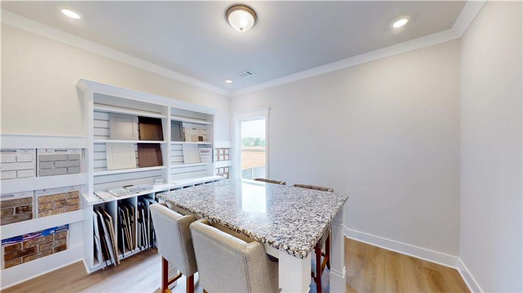 Furnished interior view inside a new home in Fowler Farms, Auburn (Image 18).