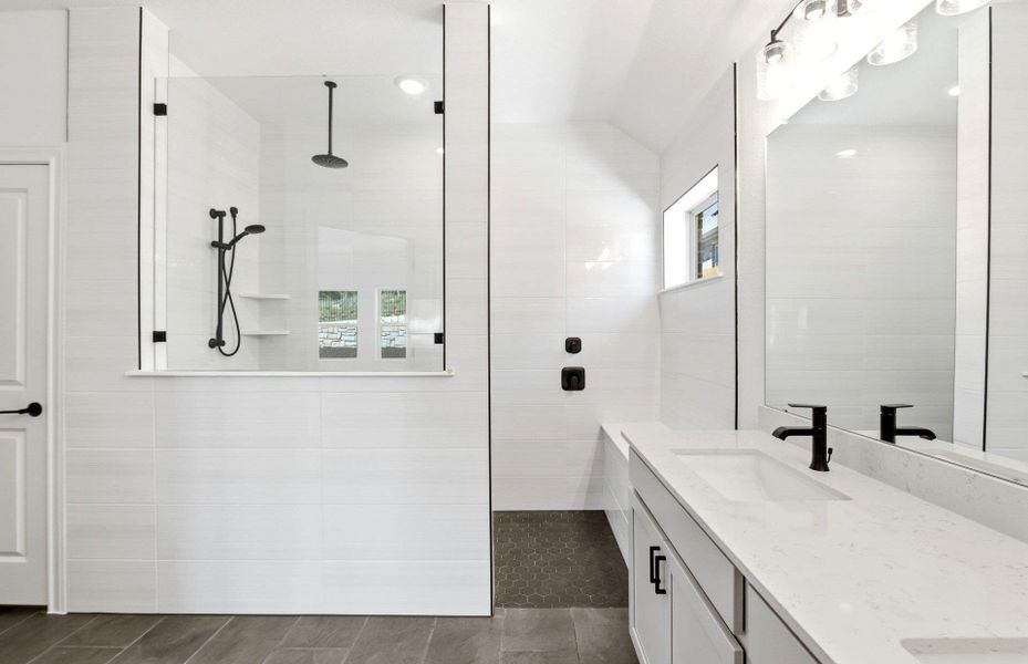 Furnished interior view inside a new home in West Cypress Hills, Spicewood (Image 10).